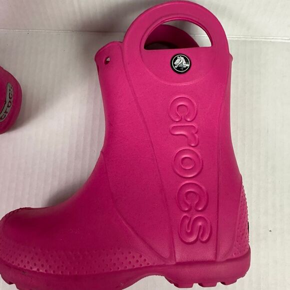 Crocs Handle It Rain Casual Boots size Childs 10 - Picture 5 of 9